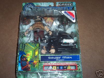 Shadowruns Duels Heroclix Series 1 - Silver Max Rigger - Click Image to Close
